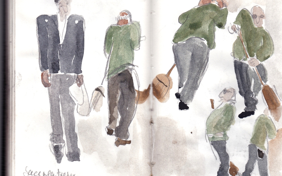 Croquis au quotidien, Sylvie Duriez, Point Fusion Formation