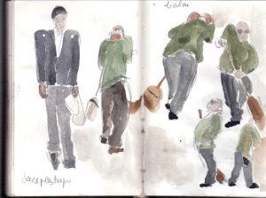 Croquis au quotidien, Sylvie Duriez, Point Fusion Formation