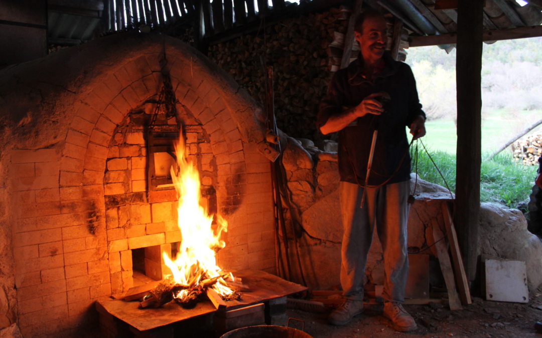 cuisson anagama – Michel Cohen- Point Fusion Formation