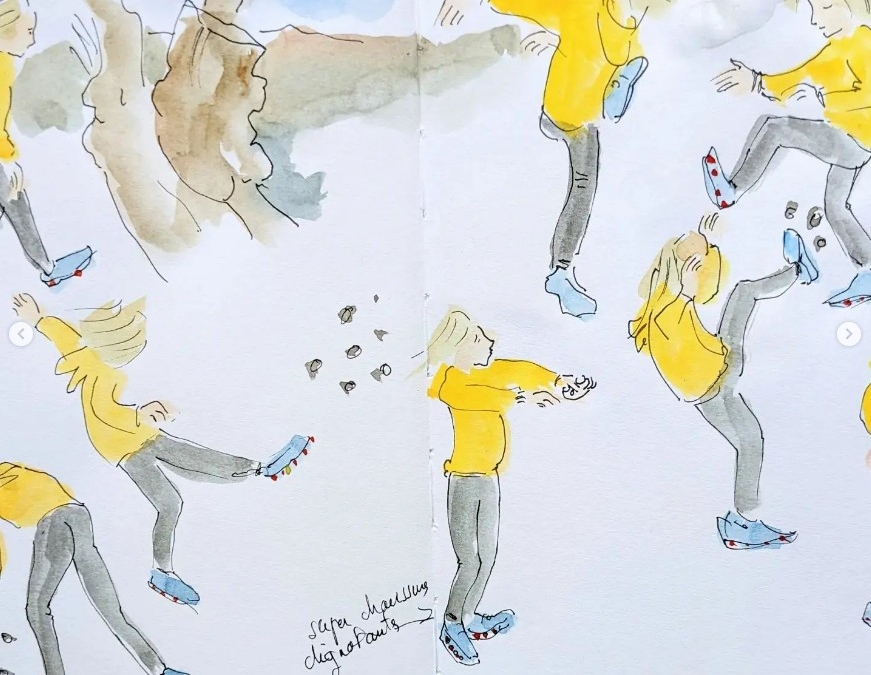 Dessin et improvisation, Sylvie Duriez , Point Fusion Formation