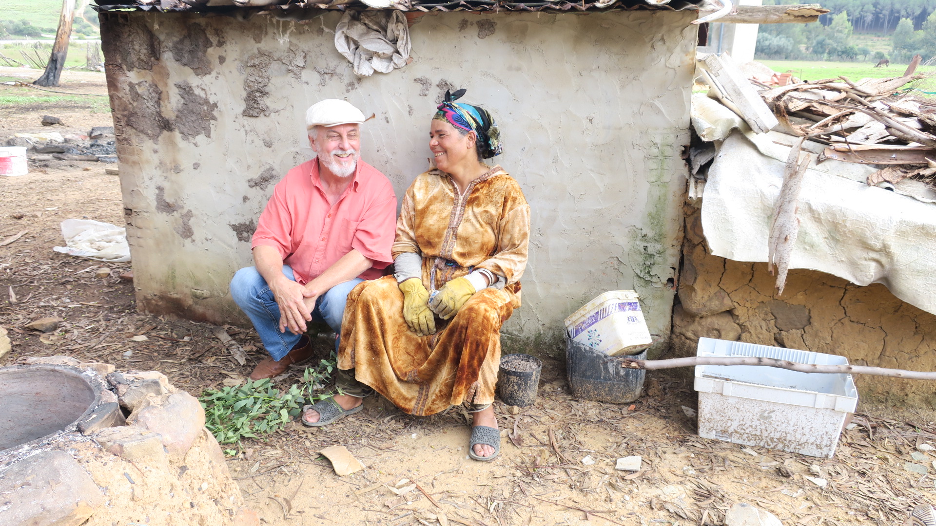 Sabiha et Vincent Buffile