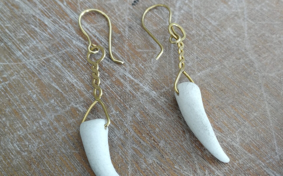 Bijoux céramique en métal et porcelaine / Nuria Soley / Point Fusion Formation