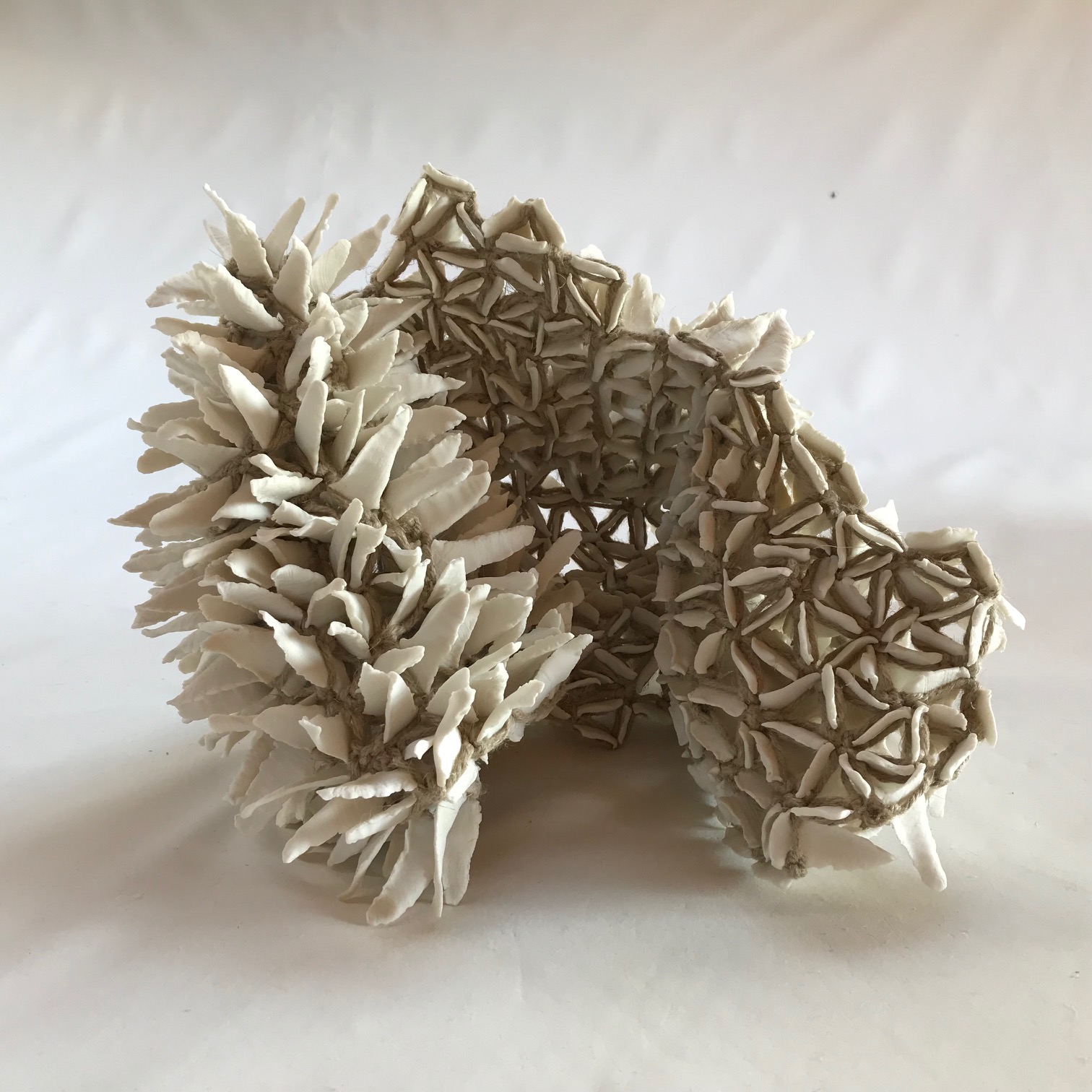 Biscuit Porcelaine : volume et matières- stage Point Fusion Formation