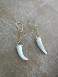 Bijoux céramique en métal et porcelaine N1 / Nuria Soley